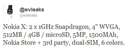 Twitter Evleaks