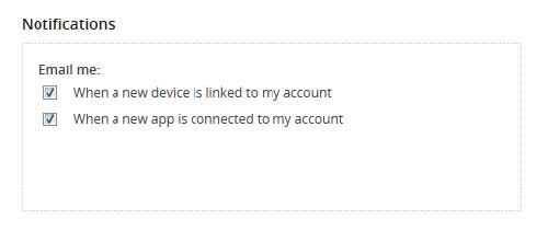 Dropbox Email Notifications