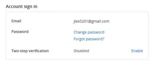 Dropbox Twostep Authentication