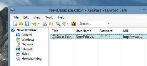 Cara Aman Simpan Password Keepass 2