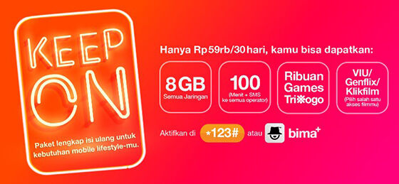 Cara Daftar Paket Tri 32 Gb 60 Ribu Daftar Ini