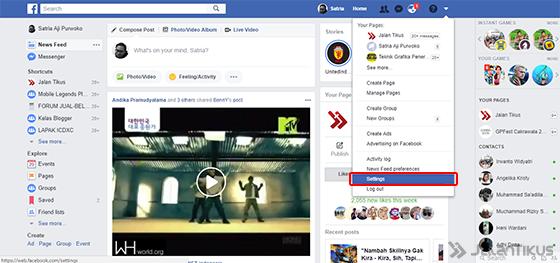 Cara Logout Facebook Di Semua Perangkat Dengan Sekali Klik Jalantikus