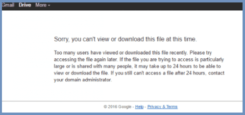 Masalah Download Di Google Drive 1
