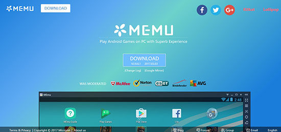 download the last version for ios MEmu 9.0.3