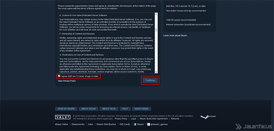 Cara Membuat Akun Steam Website 2