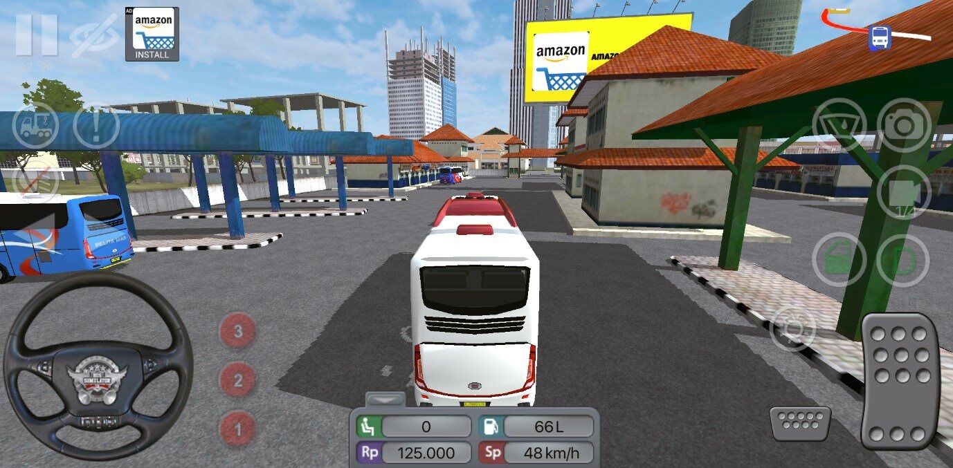 cara main bus simulator indonesia di pc