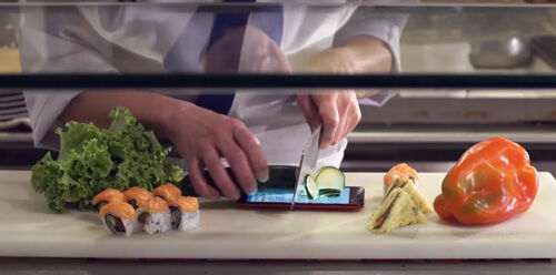 Layar Asus Zenfone 2 Laser Asus Zenfone Selfie Untuk Alas Pisau Sushi 1