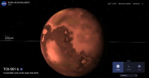 Exoplanet 1 B2589