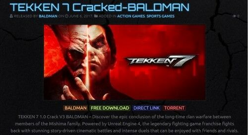Foto Skidrow Tekken7