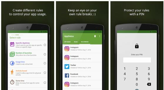 Aplikasi untuk mengurangi kecanduan smartphone, AppDetox