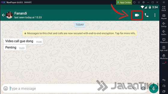 Cara Video Call Di Whatsapp Web Tanpa Emulator Jalantikus