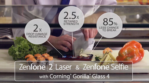 Layar Asus Zenfone 2 Laser Asus Zenfone Selfie Untuk Alas Pisau Sushi 2