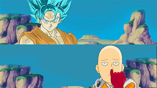 Saitama Vs Goku 1