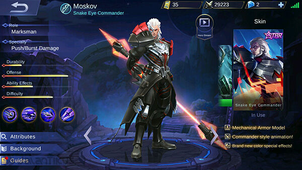 Hero Marksman Mobile Legends