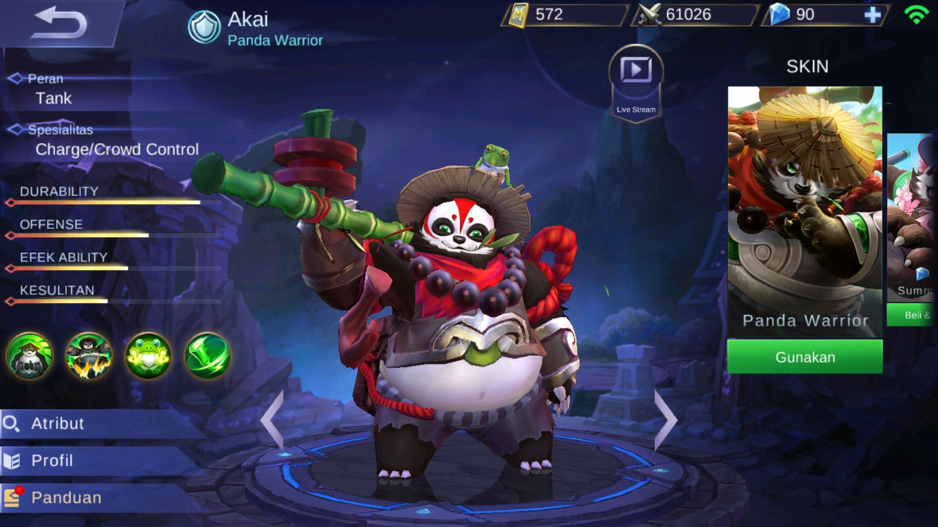 Guide Akai Mobile Legends Panda Si Tank Andalan Jalantikus