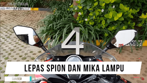 Modifikasi Motor Alay 4