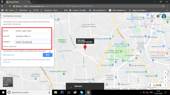 Cara Membuat Alamat Kita Ada Di Google Map - Kreatifitas ...