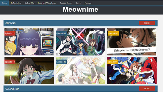 20 Situs Download Anime Sub Indo Gratis Kualitas Hd