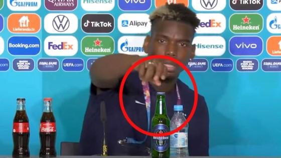 Singkirkan Botol Bir di Euro 2020, Paul Pogba Ngikutin Ronaldo? | Jalantikus