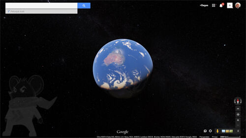 Google Maps Planet Mars Bulan2