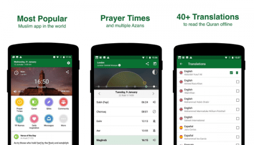 Muslim Pro Prayer Times Azan Quran Qiblat 66 F999a
