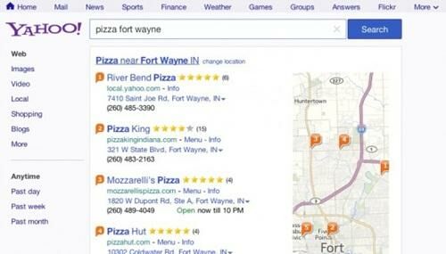 Tampilan Baru Search Engine Yahoo