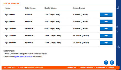 BOLT 4G Ganti Kebijakan Kuota Pelanggan Kecewa 3