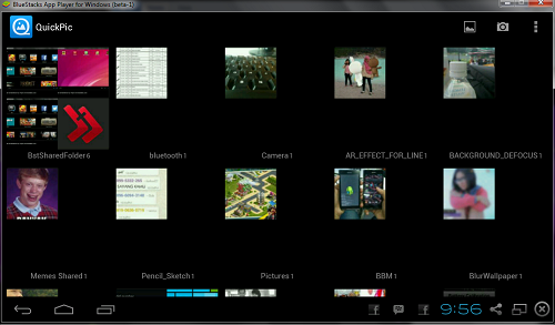 Memunculkan Gambar Bluestacks 6