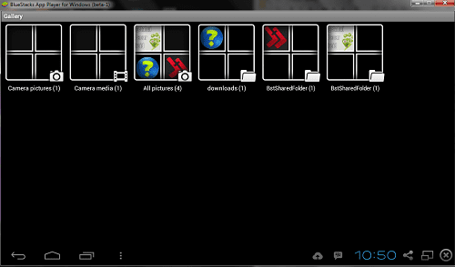Memunculkan Gambar Bluestacks 1