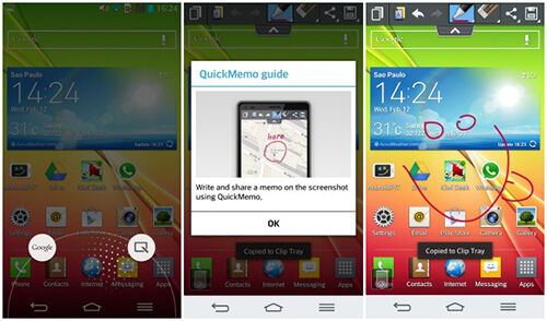 Dua Cara Screenshot Di Smartphone LG G2 2