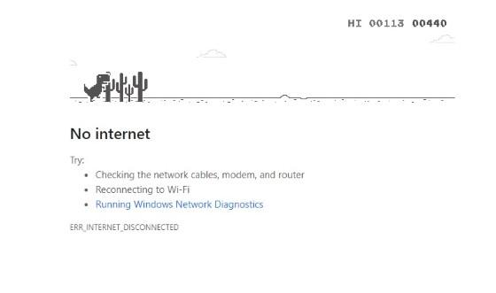 Cara Cheat Game Dinosaurus T-Rex Google Chrome, Gak Bisa Mati!