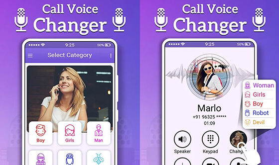 female voice changer calling