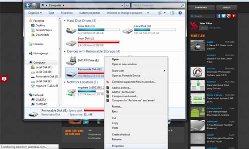 Cara Menambah RAM Menggunakan Flashdisk Di Windows 7 1