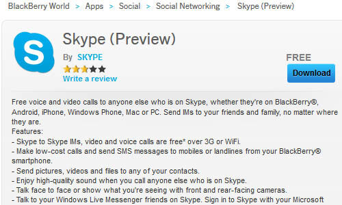 Download Skype For Blackberry Gratis Jalantikus
