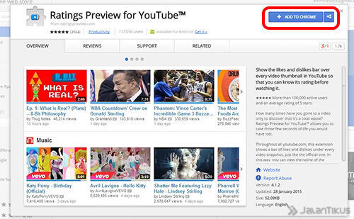 Ratings Preview Youtube 1