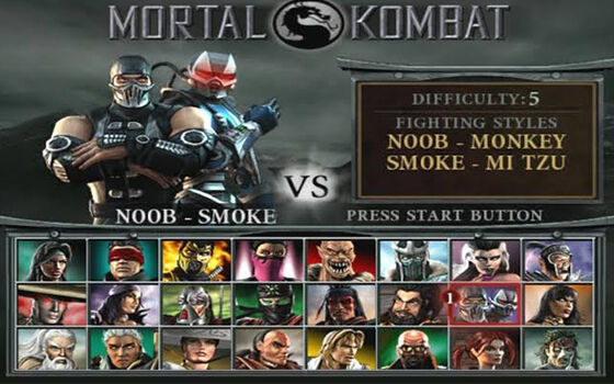 kunci mortal kombat shaolin monks ps2