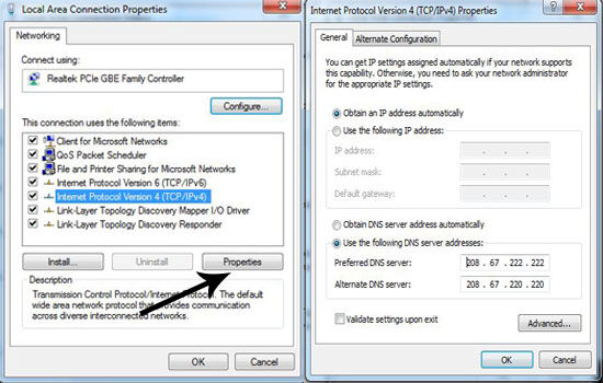 cara-mempercepat-internet-hack-dns-ipv4