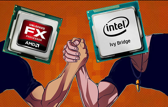 Hasil gambar untuk perbedaan processor amd dan intel