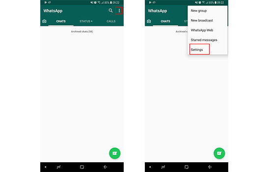how to change-number-hp-whatsapp-android
