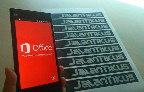 Microsoft Office Mobile Gratis Untuk Android 0