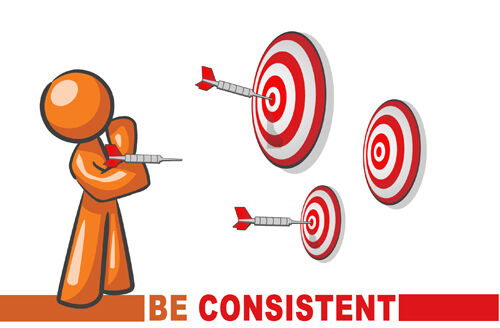 Be Consistent