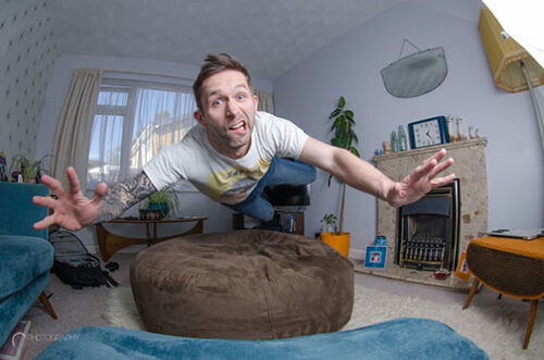 Selfie Photoshop Derek Johnson 1