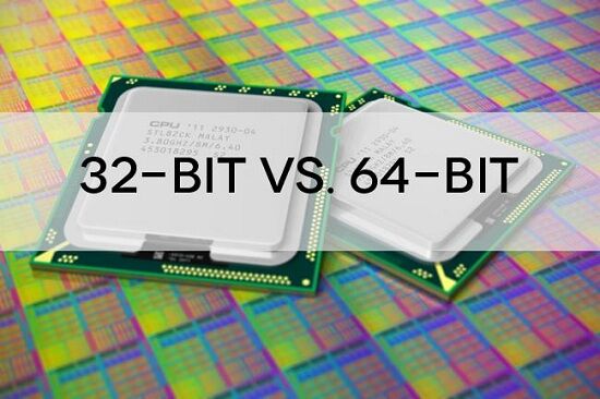 prosesor 32 dan 64 bit
