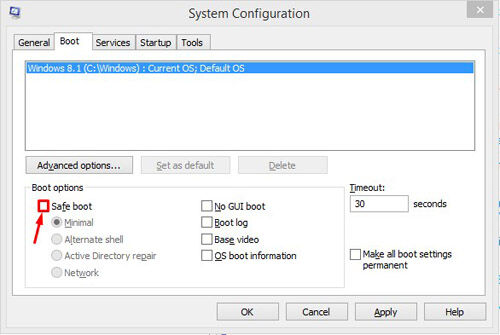 Boot Ke Safe Mode 3