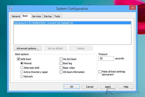 2 Cara Masuk Ke Safe Mode Di Windows 8 1 2