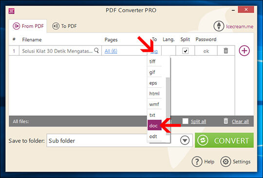 pdf to word