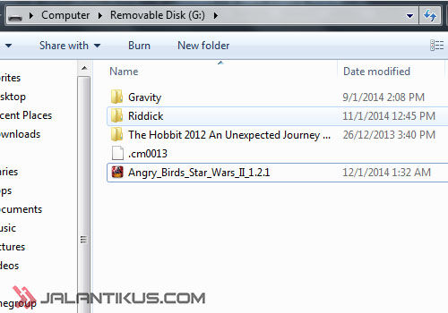 Cara Membersihkan Flash Disk Dari Virus Recycler 6
