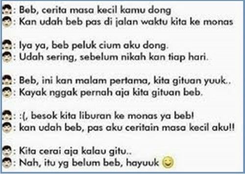 Balada Obrolan Para Pasutri, Miris! tapi Bikin Ngakak Kejer, Awas Jangan di-Tiru!