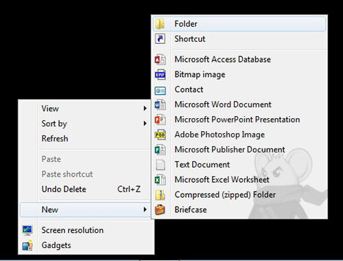 Cara Unik Bikin Folder Tanpa Nama 1a