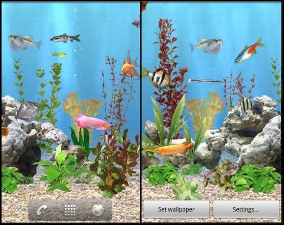 Aplikasi Wallpaper Aquarium 3d Image Num 2